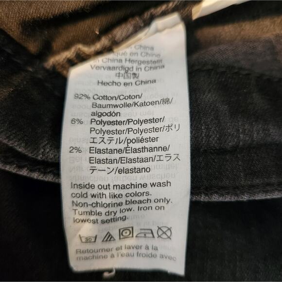 Madewell 10" High Rise Skinny Jeans Button through edition 27 - Picture 11 of 11